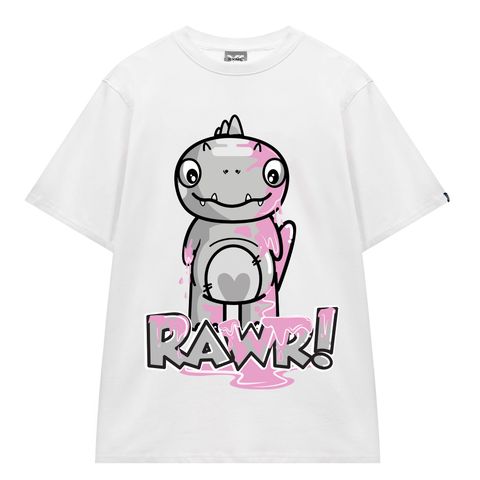  Áo Thun RAWR - Dripping Tshirt - WHITE 