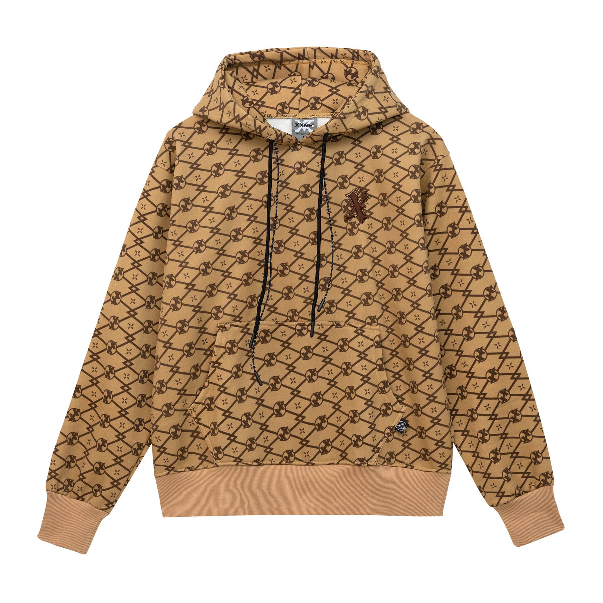  Áo Hoodie X2 Monogram - Beige 