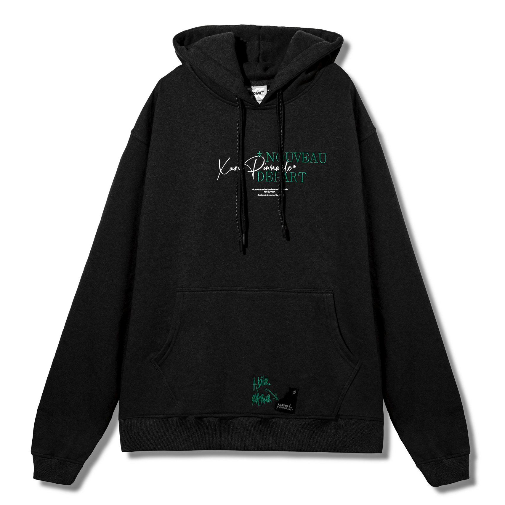  Áo Khoác Nouveau Départ Hoodie - Black 