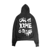  Áo Hoodie XXME On Fire - Black 