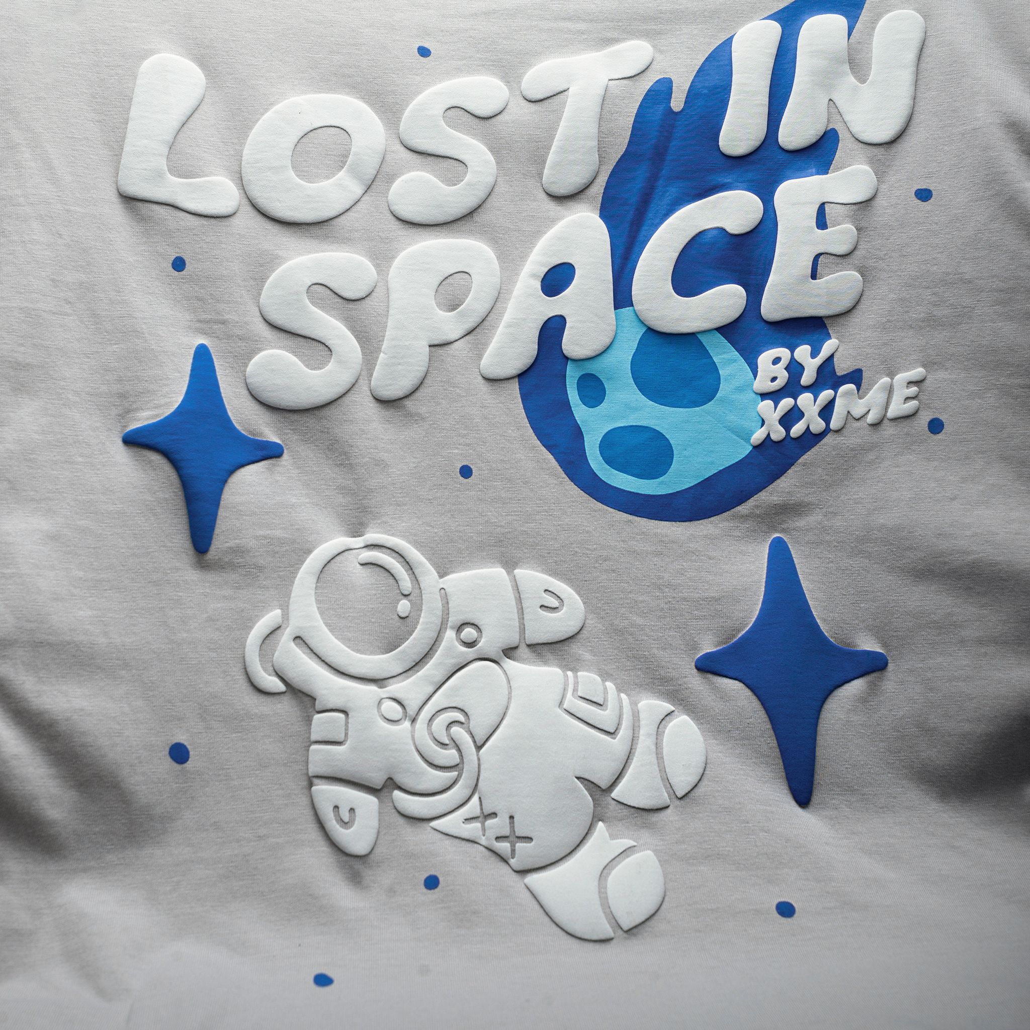  Áo Thun Lost In Space - Gray 