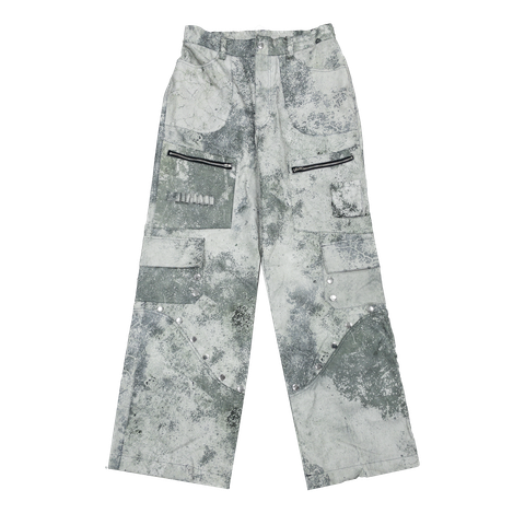 Patch Waxed Pants XXME - Fullprint 