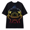  Áo Thun Rainbow Angry RAWR Tshirt - BLACK 