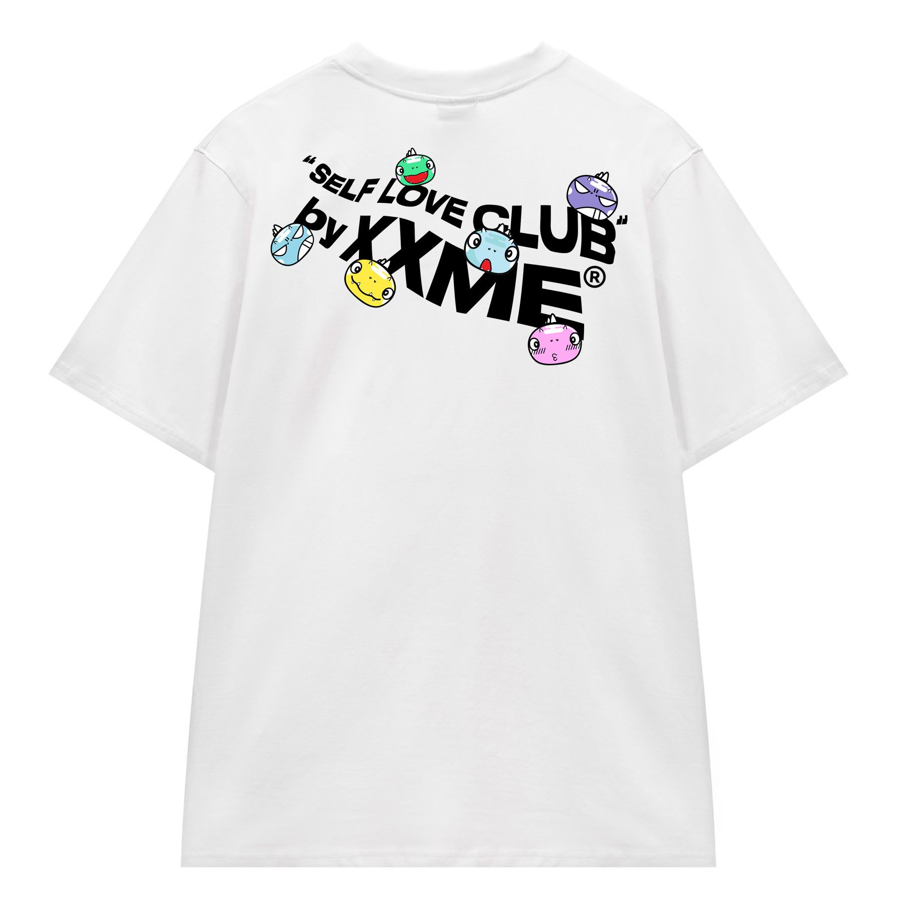  Áo Thun RAWR Self Love Club Tshirt - White 