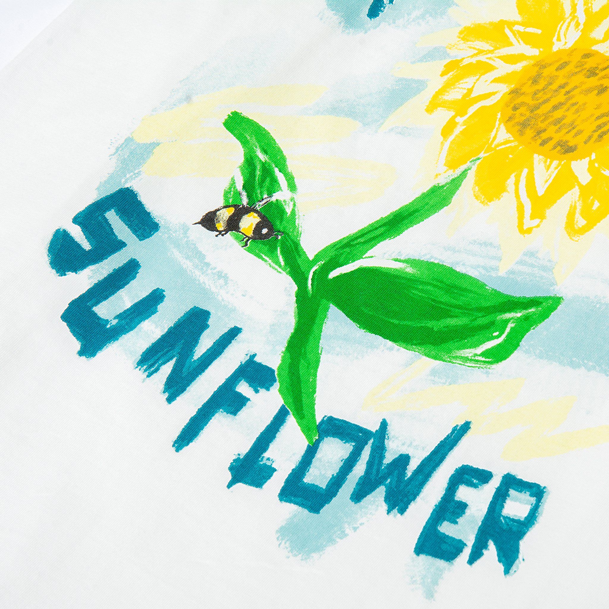  Áo Thun Sunflower - White 