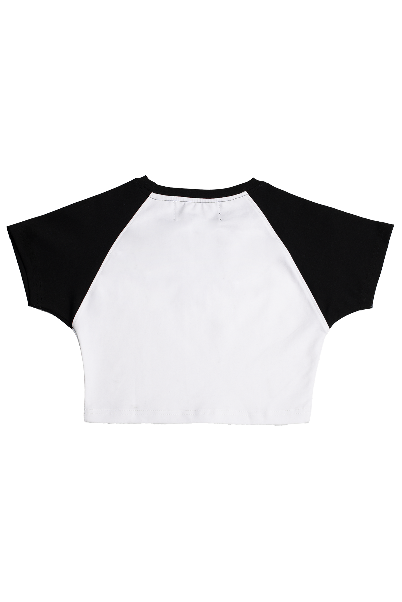  Áo Raglan Croptop XXME Bae - White 