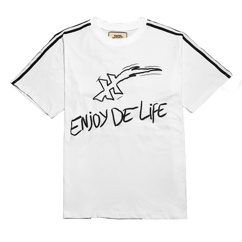  Áo thun Enjoy De Live - White 