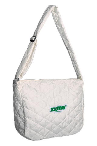  Túi Đeo Chéo Puffy Nylon - Beige 