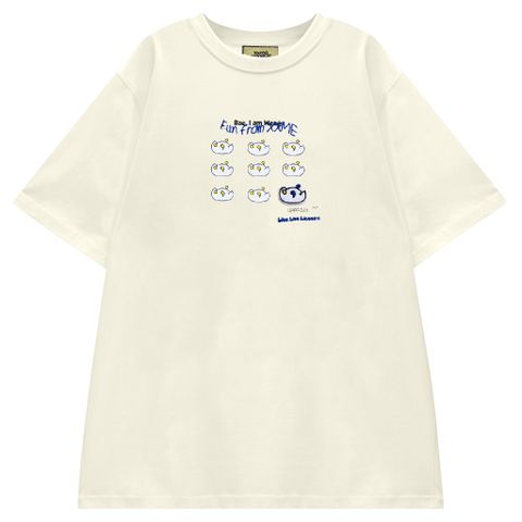  Áo Thun Weeé Oops – Beige 