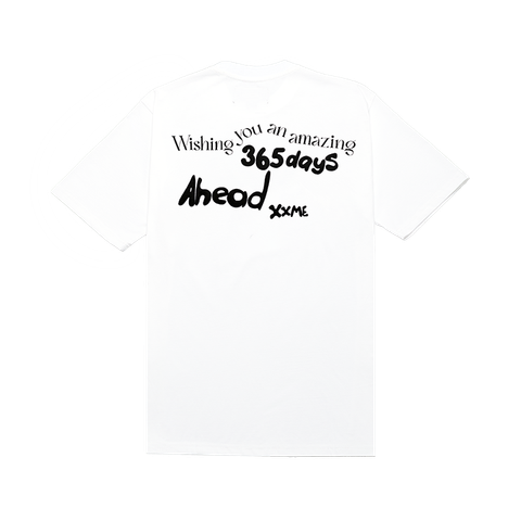  Áo thun Happy Day - White 