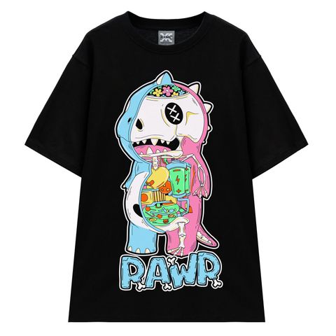 Áo Thun X-RAY RAWR Yummy Tee - Black 