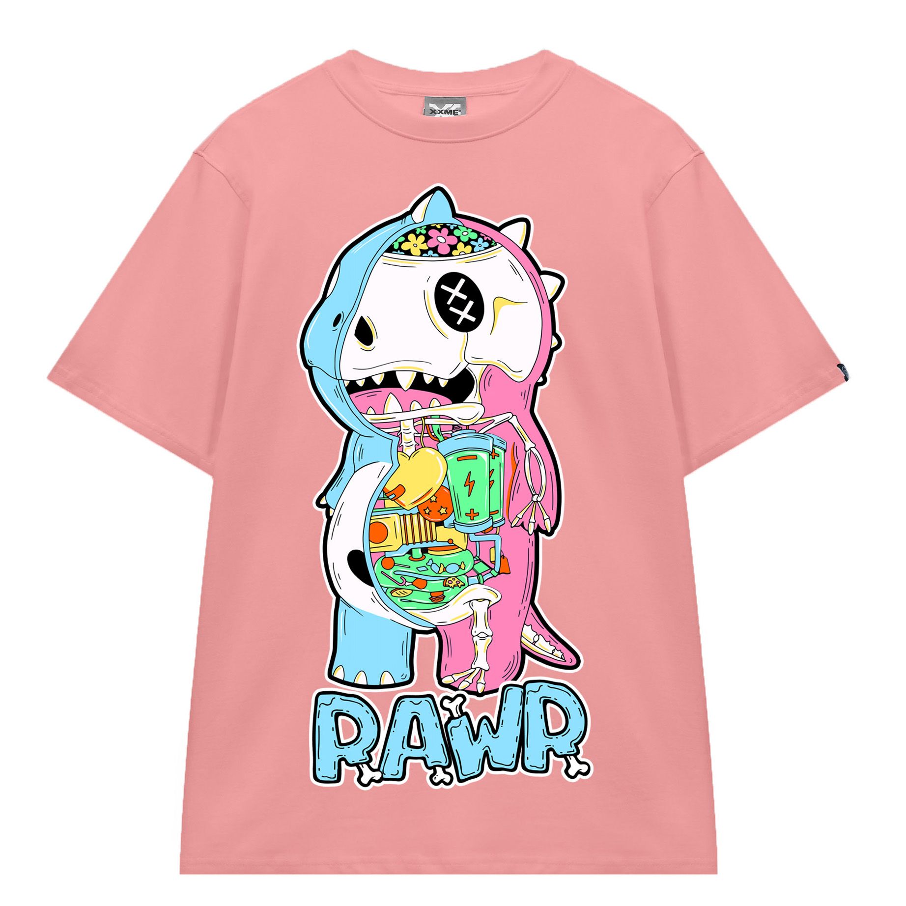  Áo Thun X-RAY RAWR Yummy Tee - Pink 