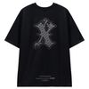  Áo Thun X2 Logo Monogram - Black 