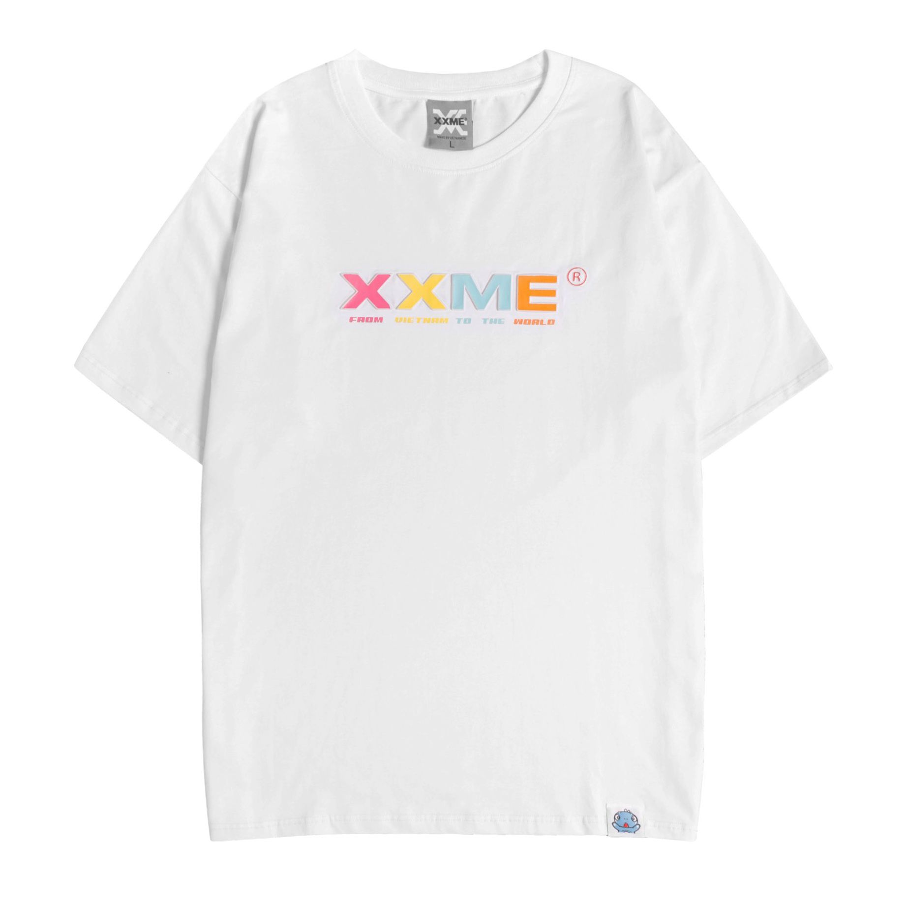  Áo Thun 3D Color XXME Tee - White 