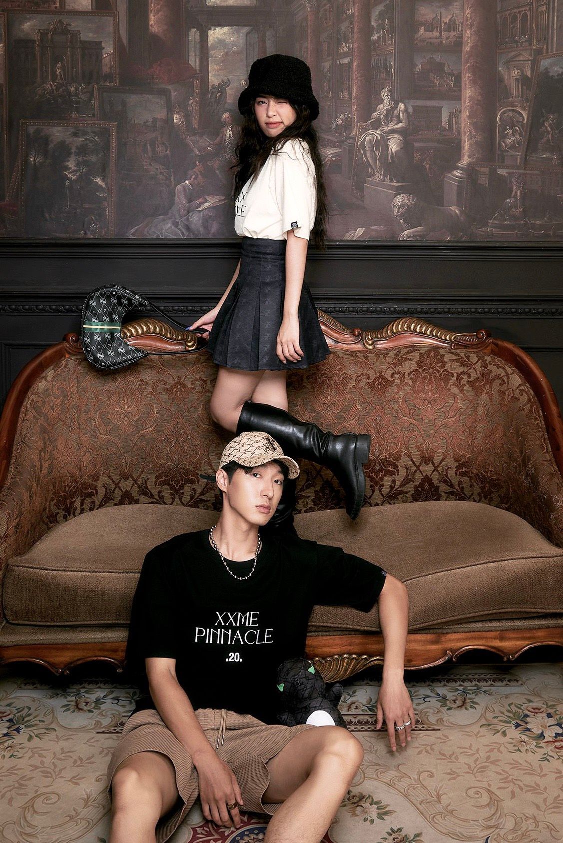  Túi Đeo Vai Monogram Aydede - Black 