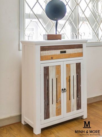  TỦ GIÀY GỖ THÔNG COLORFUL 