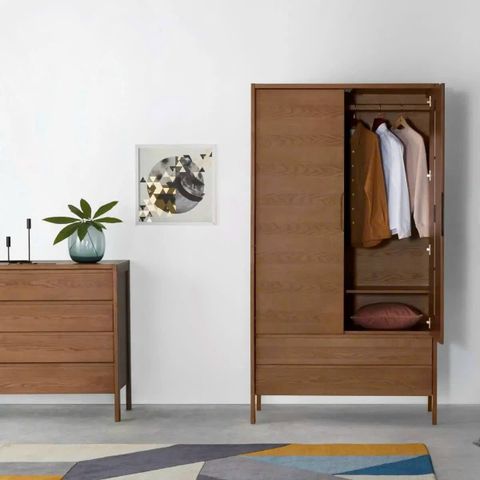  LEDGER - Tủ Áo Sồi Xuất Khẩu 