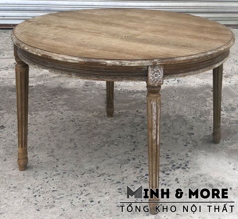  BỘ BÀN SỒI TRÒN MIST ASH TT4BO 