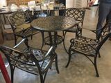  Bộ Bàn Ghế Nhôm Đúc Ngoài Trời 