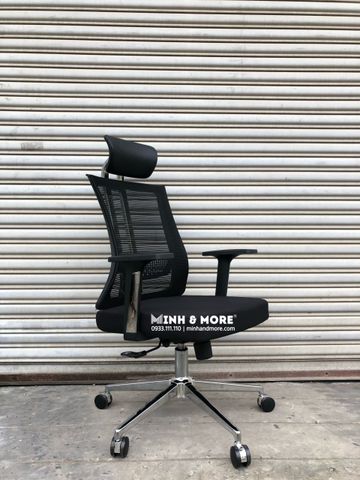  GHẾ VĂN PHÒNG J098 TỰA ĐẦU BÒ QCJ098 