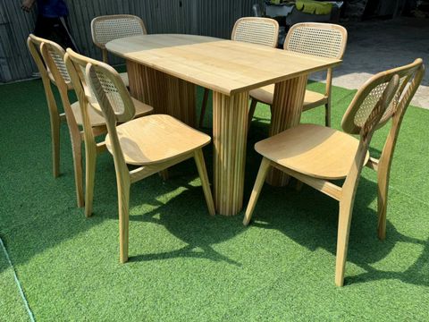  MIAN - Bàn Bán Nguyệt 3 Chân Trụ 