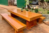  Bộ Bàn K3 Nguyên Khối Gỗ Me Tây & Gỗ Khác 