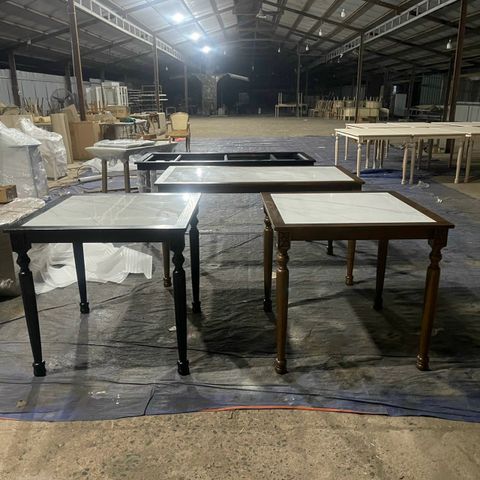  Bàn Louis Mặt Đá Ceramic 