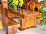  Bộ Bàn K3 Nguyên Khối Gỗ Me Tây & Gỗ Khác 