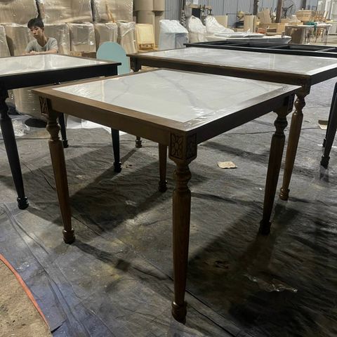  Bàn Louis Mặt Đá Ceramic 