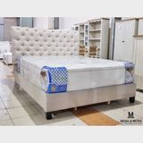  Giường Bọc Nệm Đầu Bằng 