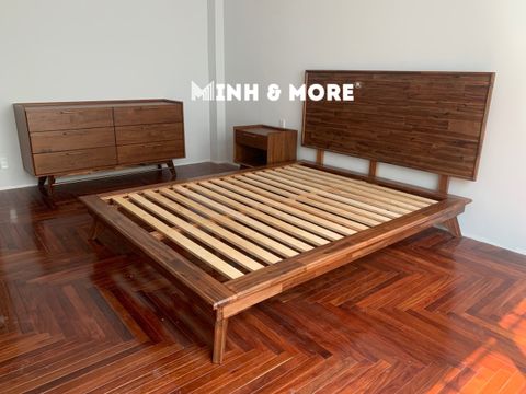  Set Bedroom Delina Brown Xuất Khẩu 
