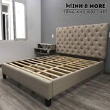  Giường Bọc Nệm Đầu Bằng 