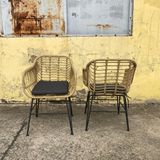  Bộ Bàn Ghế Coater Chân Sắt - Hàng Outdoor Xuất Khẩu 