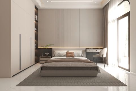  CBED - Giường Sồi Bọc Nệm 