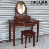  BỘ BÀN TRANG ĐIỂM GỖ THÔNG INDOCHINE 