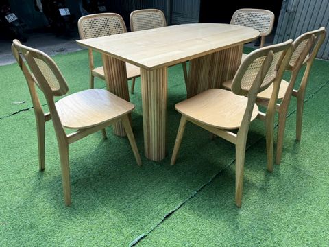  MIAN - Bàn Bán Nguyệt 3 Chân Trụ 