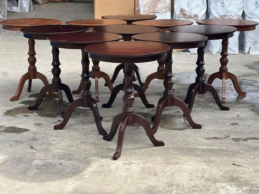  Bàn Tròn Lục Bình Tân Cổ Điển 