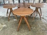  Bàn Gỗ Cafe Tròn D60 Ash 