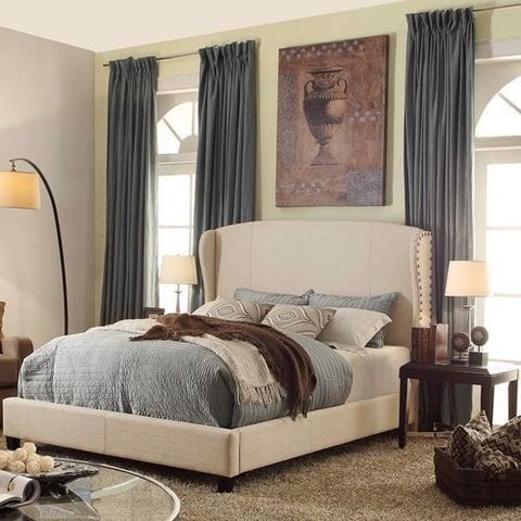  Giường Bọc Nệm Nút Đinh 