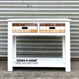  BÀN CONSOLE TRANG TRÍ GỖ THÔNG COLORFUL 