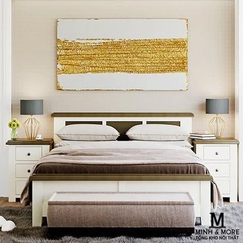  Giường Gỗ M04 HANDLE 