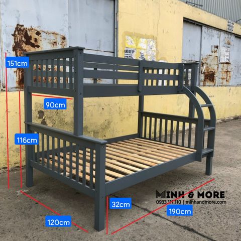  Giường Tầng Xuất Khẩu Màu Midnight 