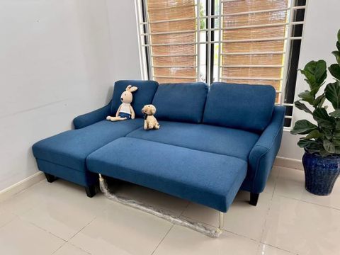  LESTER - Sofa Giường Góc L Xuất Khẩu 