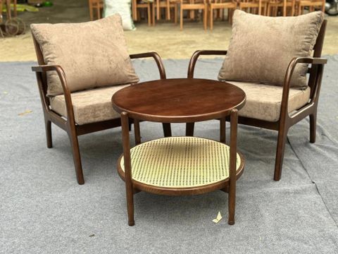  HUMLA - Bàn Sofa Gỗ Sản Xuất 