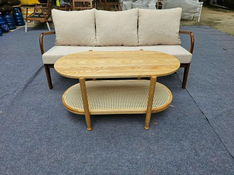  HUMLA - Bàn Sofa Gỗ Sản Xuất 