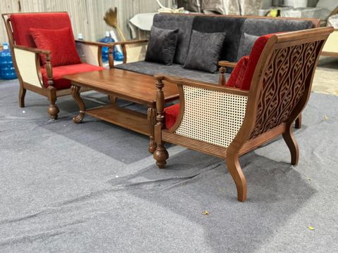  HENMINGWAY LOUGE - Sofa Gỗ Ash Sản Xuất 