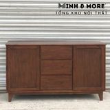  TỦ SIDEBOARD TRANG TRÍ GỖ THÔNG INDOCHINE 