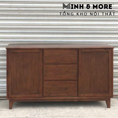  TỦ SIDEBOARD TRANG TRÍ GỖ THÔNG INDOCHINE 