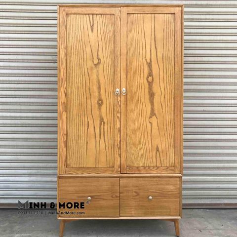  Tủ Quần Áo Gỗ M03 NATURAL ASH 