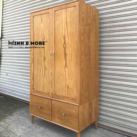  Tủ Quần Áo Gỗ M03 NATURAL ASH 